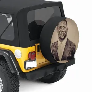 Kevin Hart Portrait Car Tire Cover