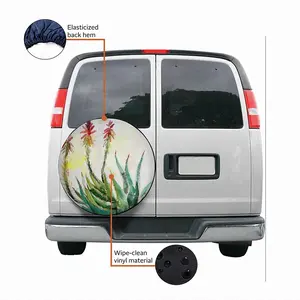 Aloe Car Tire Cover