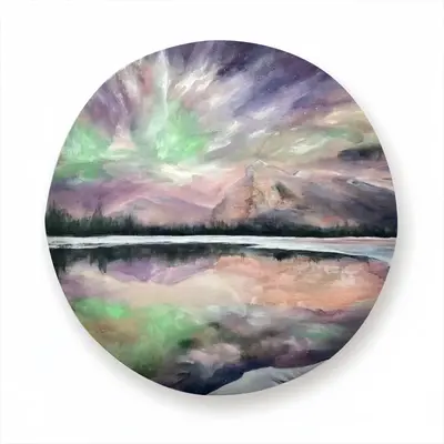 Aurora Borealis Car Tire Cover