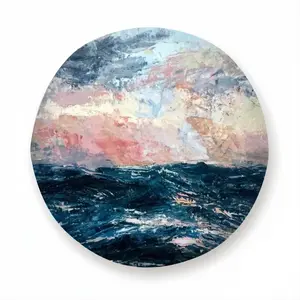 Sunset Sea Car Tire Cover