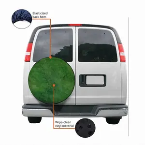 Green Jasper Ii Car Tire Cover