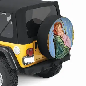 Godmother And Her Son Car Tire Cover