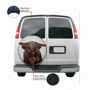 Bull - Red Bull Taurus Animals Buffalo Wild Car Tire Cover