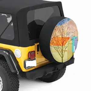 Tree I Car Tire Cover