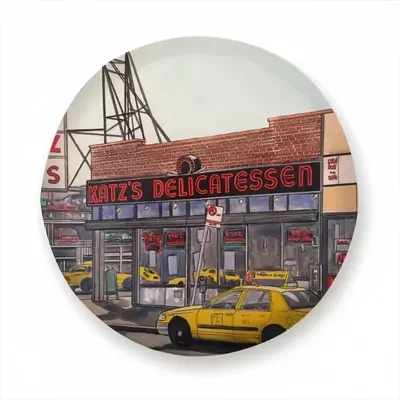 Katzs Deli New York City Car Tire Cover