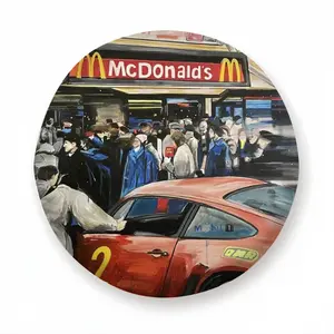 First Mcdonalds In Russia Car Tire Cover