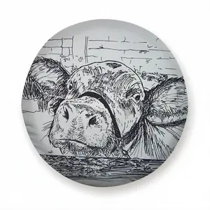 Kilroy Cow Car Tire Cover