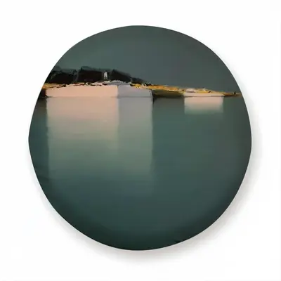 Lagoon With 2 Boats At The Top Car Tire Cover