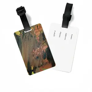 Bronze Abstraction Luggage Tag