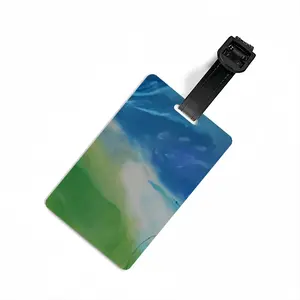 Waves Of Grass Right Panel Luggage Tag