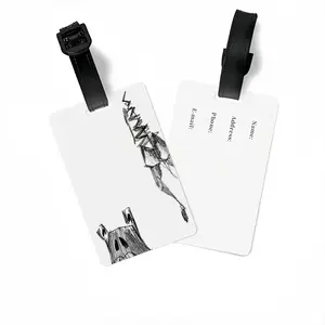 Angst Fear Luggage Tag