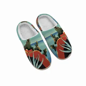 Men On The French Riviera Near Frejus Winter Cotton Slippers