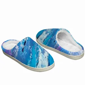 Men A Quintessence Of Water Winter Cotton Slippers