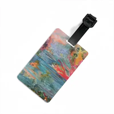 Alligator In Plastic River Luggage Tag