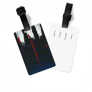 Blue Drag Luggage Tag