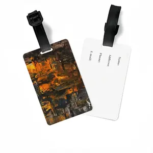 The Gold Of The Night Luggage Tag