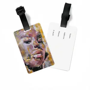 The Real Gold Luggage Tag