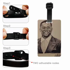 Kevin Hart Portrait Luggage Tag