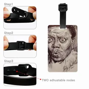 Bernie Mac Portrait Luggage Tag