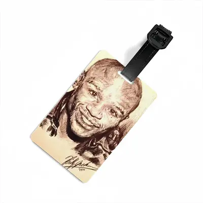 Floyd Mayweather Jr Portrait Luggage Tag