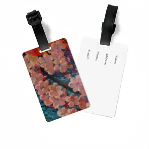 Apple Tree Blossom Luggage Tag