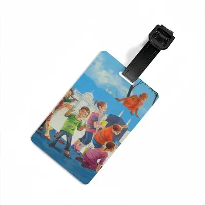 Painting The Dream World Luggage Tag