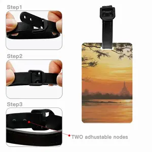 Setting Sun Of Tranquility Luggage Tag