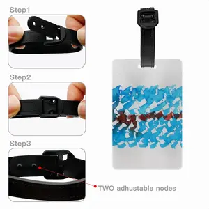 Calligraphic Landscape 012 Luggage Tag