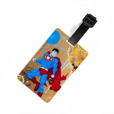 Winnieman - Superman Gold Honey Luggage Tag