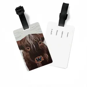 Bull - Red Bull Taurus Animals Buffalo Wild Luggage Tag