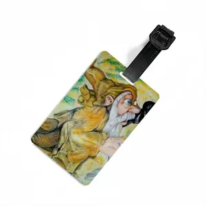 Ochre Wizard Luggage Tag