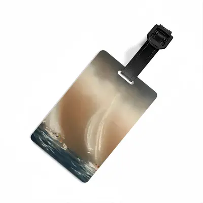 Sailboats J12 In Storm Luggage Tag