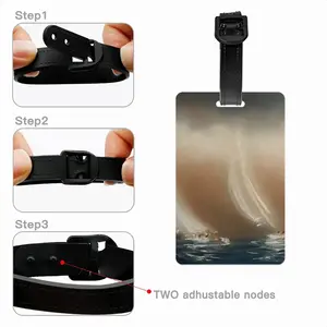 Sailboats J12 In Storm Luggage Tag