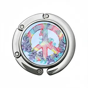 Peace Love Flower Memory Handbag Hook