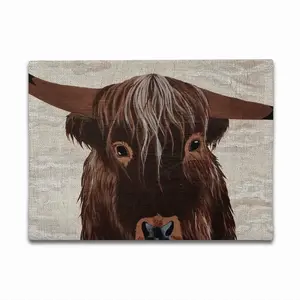 Bull - Red Bull Taurus Animals Buffalo Wild Double Insulated Placemats