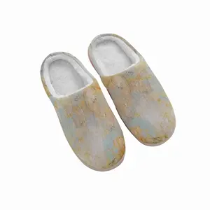 Men Holy Mount Tabor Winter Cotton Slippers