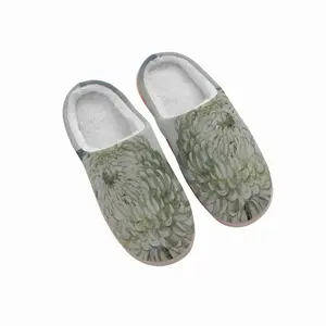 Men Flower Winter Cotton Slippers