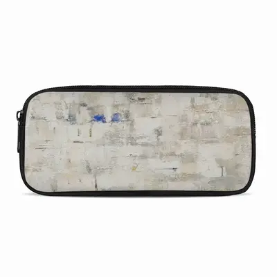 White Medina Zipper Pencil Bags