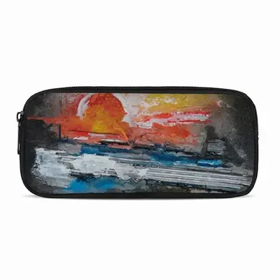 Sunset Zipper Pencil Bags