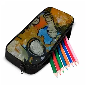 I Walk On The Moon Zipper Pencil Bags