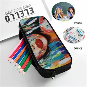 Summer Rain Zipper Pencil Bags