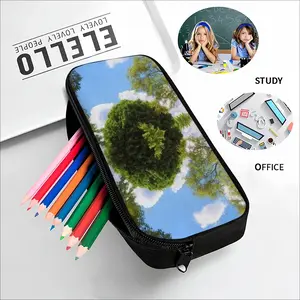 Global Warming - Polar Bear Cloud Invasion Zipper Pencil Bags