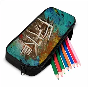 Fake Humanity Zipper Pencil Bags