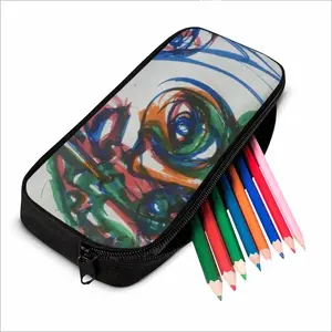 Closed Circle Zipper Pencil Bags