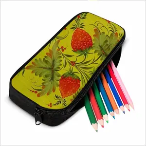 Raspberry Zipper Pencil Bags