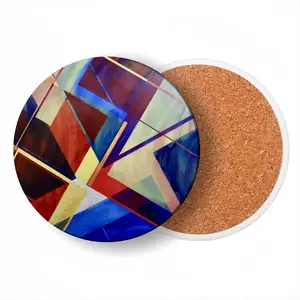 Caste Vs Caste Ceramic Coaster (Round)