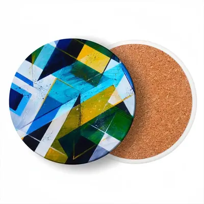 Arising From The Ashes Of Apartheid Ceramic Coaster (Round)