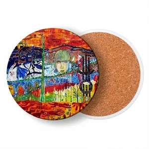 73 Ceramic Coaster (Round)