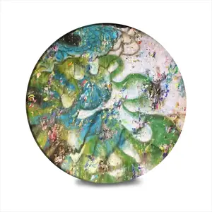 On The Hill Ceramic Coaster (Round)