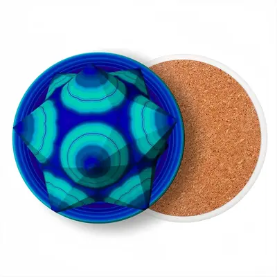 Nautilus Ceramic Coaster (Round)